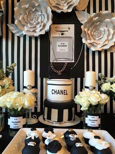 party coco chanel|chanel party decor ideas.